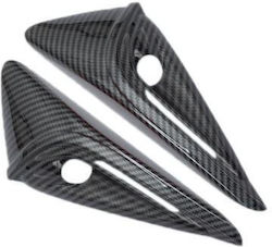Tesla 2024 Model 3 Fenders Πλαϊνές Ετικέτες Κάλυμμα Κάμερας Γυαλιστερή Υφή Ανθρακονήματα Tesla 2024 Model 3 Fenders Πλαϊνές Ετικέτες Κάλυμμα Κάμερας Γυαλιστερή Υφή Ανθρακονήματα
