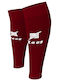 Zeus Calza Tube Leg Sleeves για Επικαλαμίδες Ποδοσφαίρου Βυσσινί 1 Ζεύγος