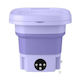 Mini Tragbare Faltbare Waschmaschine in Lila Farbe 2a584d000fd3