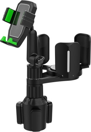 B08 Car Mobile Mount with Case Green