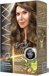 Maxx Deluxe Hair Color Βαφή Μαλλιών 7.0 Blonde