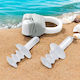 Earplugs for Swimming White 2pcs 4EPX05-W