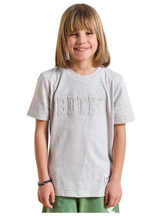 BodyTalk Παιδικό T-shirt Γκρι Μελανζέ Capital Logo