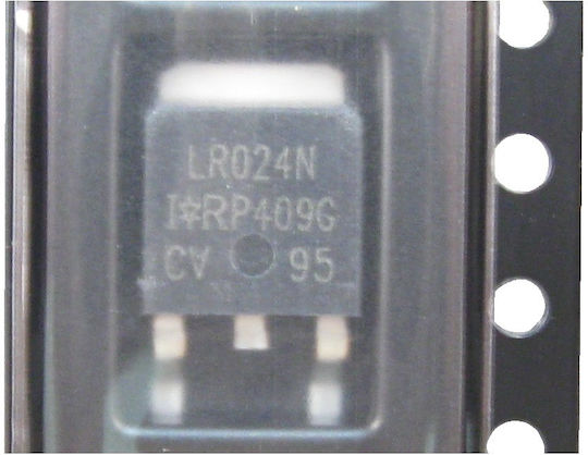 IRLR024NTRPBF 55V 17A 65mΩ 38W Logic-Level Gate N-Ch. HEXFET Power MOSFET In D-PAK Transistor