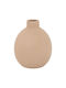 Pakketo Vază Decorativă Ceramică Rozerie Bej 14x14xÎ18cm