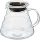 Range Server 600ml Clear – Γυάλινη Κανάτα Ανθεκτική Στη Θερμότητα Hario V60 21028