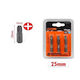 Kmt Μύτες Κατσαβιδιού Ph3 Bits Long Screwdriver