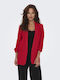 Only Women's Blazer Red