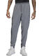 Herren-Sweatpants Dri-FIT mit Gummizug Grau/Schwarz