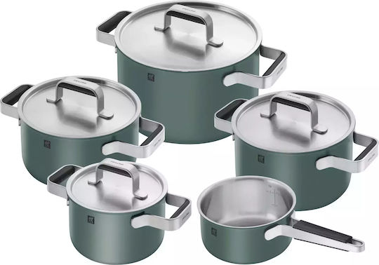 Zwilling J.A. Henckels Reine Kochgeschirr Töpfe Set aus Aluminium 9 Teile