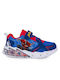 Kids Sneakers with Scratch & Lights Blue