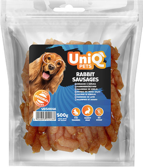 Uniq Λιχουδιά Σκύλου με Κουνέλι και Λαγό 500gr