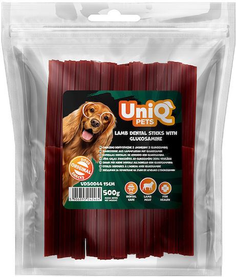 Uniq Sticks für Hunde Mittelgroße Rassen mit Lamm 15cm 500gr