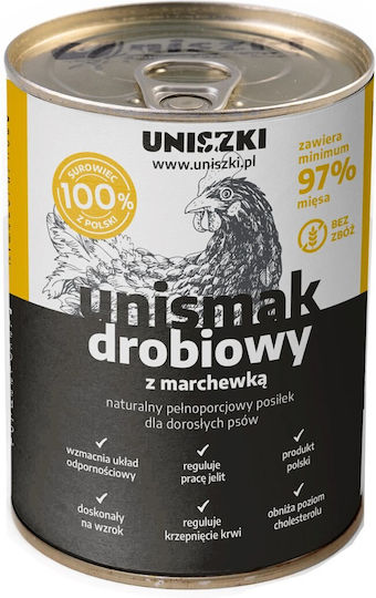 Dog Food Wet Food Dogs with Chicken and Carrot 410gr