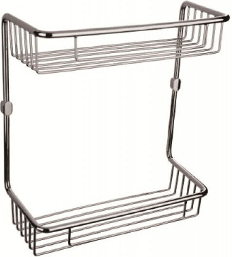 Interceramic Double Basket Grated Stainless Steel