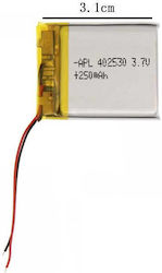 Μπαταρία Li-Po 3.7V 250mAh για Τηλεκατευθυνόμενο