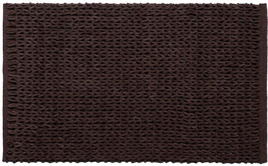 Silk Fashion Bath Mat 5206978152764 Coffee 60x100cm