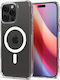 Spigen Crystal Hybrid Back Cover Σιλικόνης Λευκό (iPhone 16 Pro)