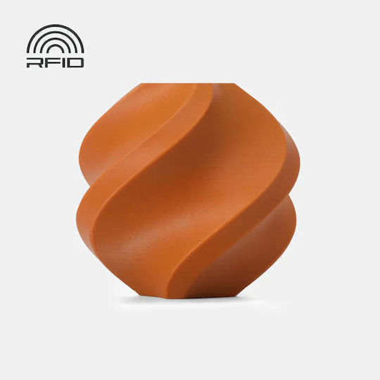 Bambu Lab Bambu PETG HF 3D Drucker Filament 1.75mm Erdnussbraune 1kg 1τμχ (Nachfüllen)