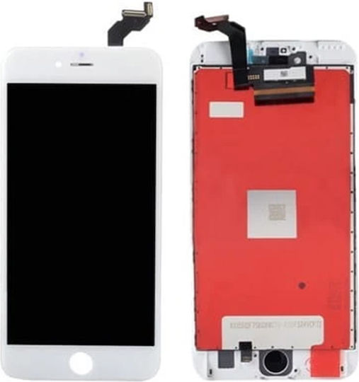 Екран със Сензорен Механизъм за iPhone 6S Plus (Бял)