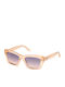 Guess Ochelari De Soare Pentru Femei Cu Ramă Neagră Din Plastic Și Lentile Violet Degrade GU00195 44Z