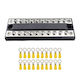 Cp-4051 100a 48v Rv Yacht Modified Double Row 10way Busbar 20pcs Terminals