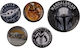 Star Wars Mandalorian Badge Set 5pcs