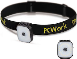 Pcwork PCW12E Στεγανός Επαναφορτιζόμενος Φακός Κεφαλής LED 200lm Pcwork PCW12E Στεγανός Επαναφορτιζόμενος Φακός Κεφαλής LED 200lm