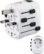HAMA Universal Steckdosenadapter von Universal zu Universal
