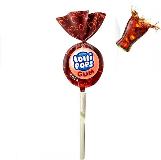 Roshen Lollipop Cu Gumă De Mestecat Cu Gust Cola 15gr