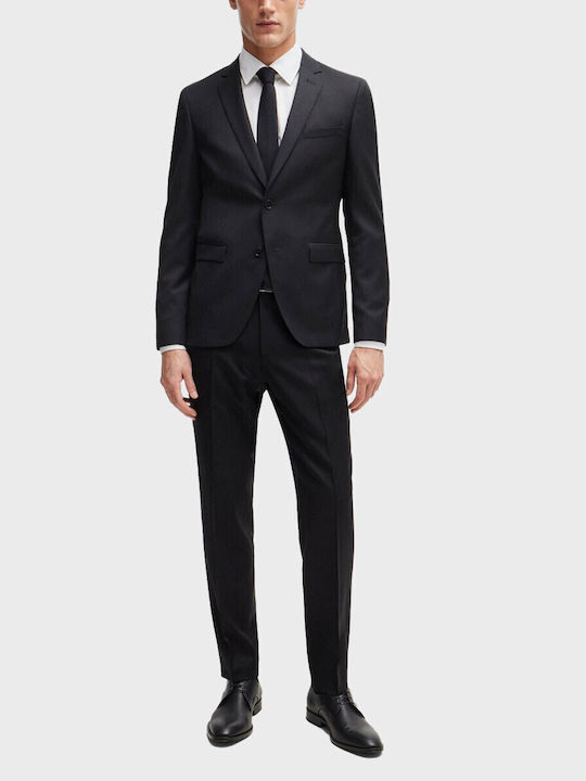 Boss Men's Winter Suit Jacket Slim Fit Black