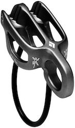 Black Diamond BD6200460002ALL1 Climbing Descender Black