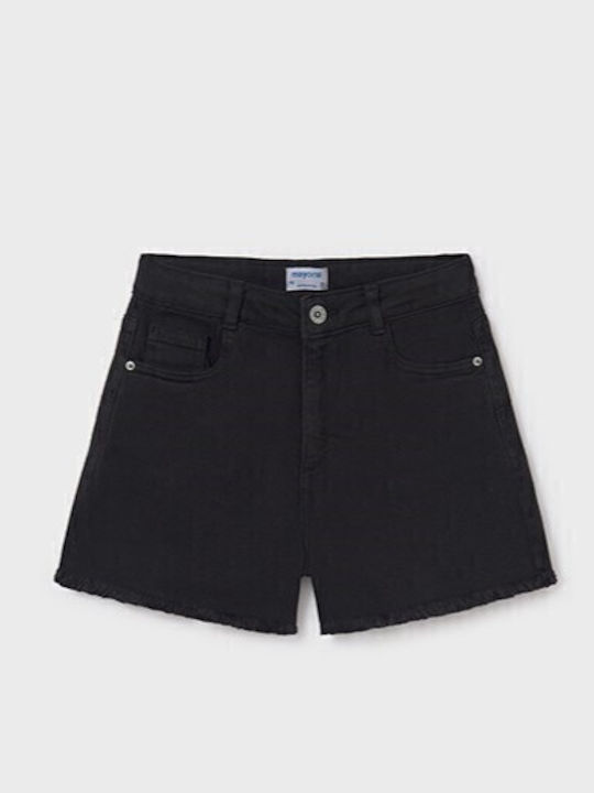 Mayoral Kinder-Shorts/Bermudas Stoff Schwarz