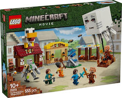 LEGO Minecraft Нападение на Селото с Гаст Балон за 10+ Години 555 Бройки LEGO Minecraft Нападение на Селото с Гаст Балон за 10+ Години 555 Бройки