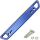 Car Modification License Plate Frame Holder Carbon Fiber Pattern Blue