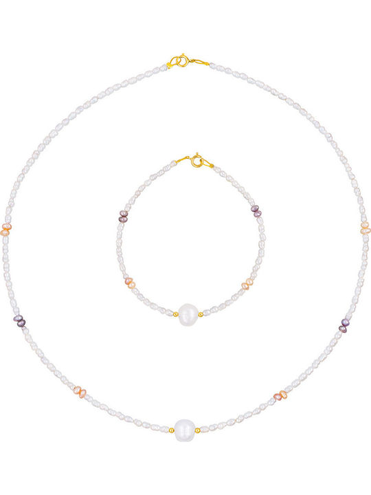 Margaritari Set with Necklace & Bracelet from G...