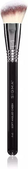 Sigma Beauty Face F43 Soft Angled Cheek Brush Blush 1 Piece