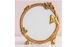 Makeup Mirror 25x25cm Gold
