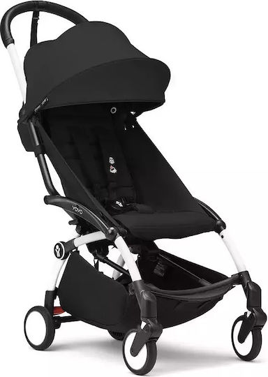Stokke YOYO³ Baby Stroller Suitable from 6+ Months Frame Colour White / Pack Black 6.2kg