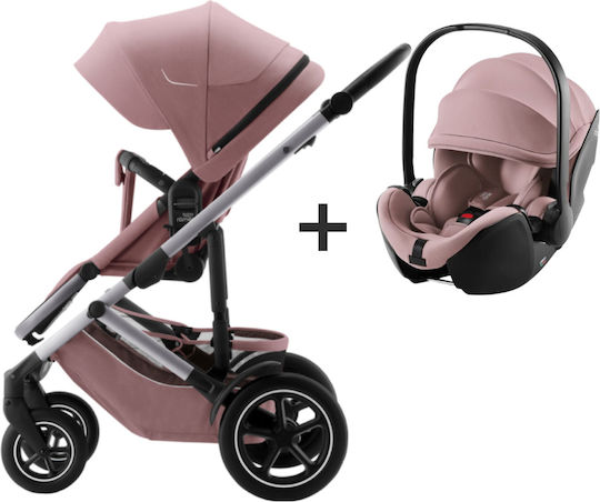 Britax Romer Smile 5z Verstellbar 2 in 1 Baby Kinderwagen Geeignet fr  Neugeborene Dusty Rose / Matt Black | Skroutz Germany