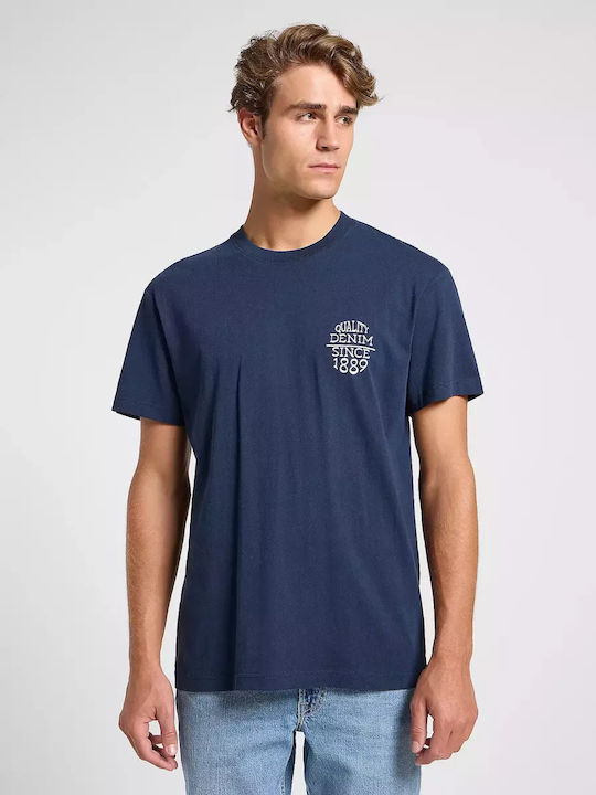 Lee T-shirt Navy Blue