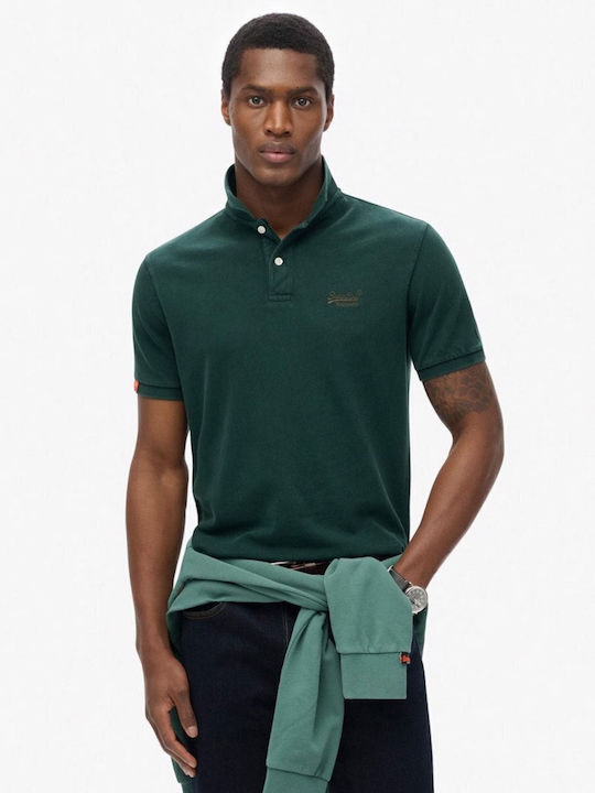 Superdry Destroy Polo Short Sleeve Blouse Ename...