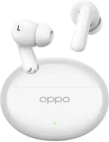 Oppo Enco Air4 In-ear Bluetooth Handsfree Ακουστικά με Αντοχή στον Ιδρώτα και Θήκη Φόρτισης Silky White