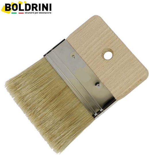 Boldrini 98100 Pensulă Spalter Pro Materiale Decorative Mâner Lat din Lemn 100mm