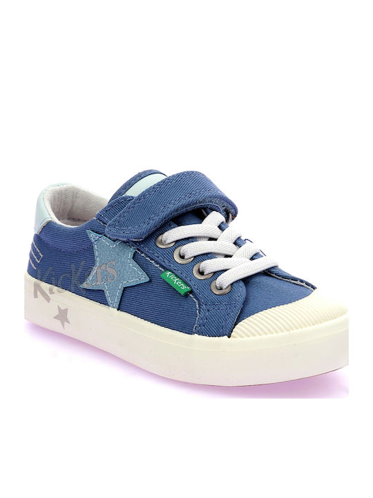 Παιδικά Sneakers με Σκρατς Μπλε
