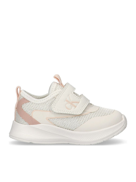 Kids Sneakers with Scratch Pink