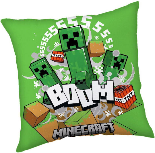 Minecraft Creeper Boom Dekokissen 40*40 cm