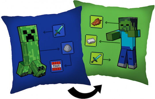 Minecraft Creeper Dekokissen 40*40 cm