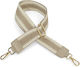 Adjustable Bag Strap Leather Details Dark Beige G