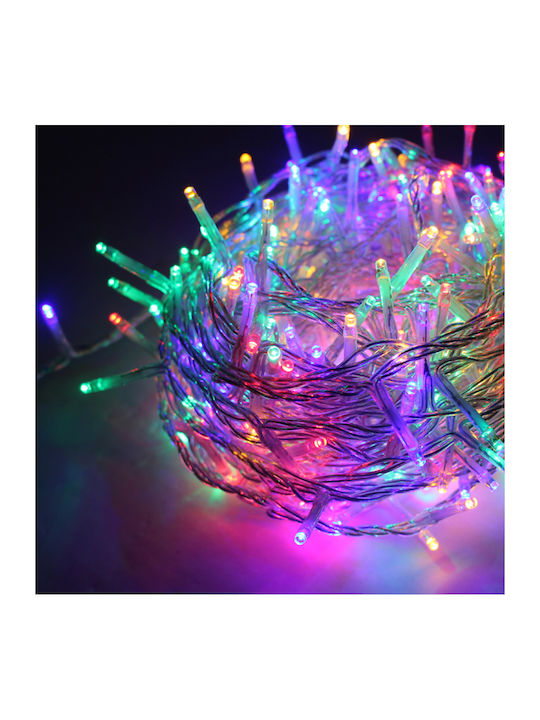100 Λαμπάκια LED 3μ. RGB σε Σειρά